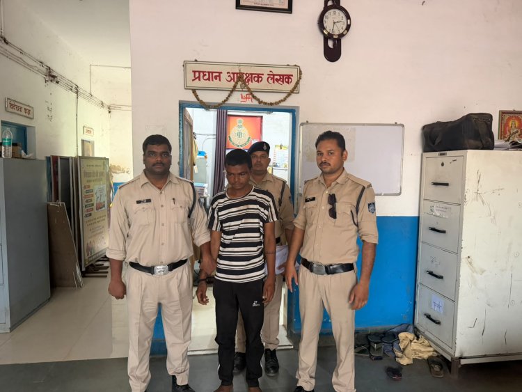 सतना में खेरमाई मंदिर चोरी का आरोपी गिरफ्तार, नशीली दवा के 90 कैप्सूल भी बरामद