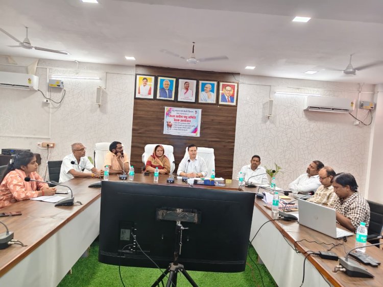 पशुपालकों से सीधा संवाद कर लक्ष्य पूरे करें: अपर कलेक्टर पीके पांडेय