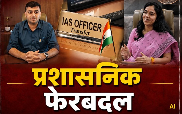 8 IAS अधिकारियों के तबादले, शहडोल कलेक्टर का नाम जॉइनिंग से पहले बदल गया
