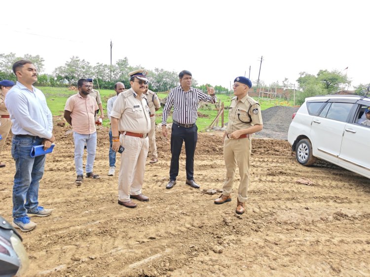 रीवा रेंज डीआईजी हेमंत चौहान का मऊगंज दौरा, दो दिन तक पुलिसिंग व्यवस्था का किया निरीक्षण