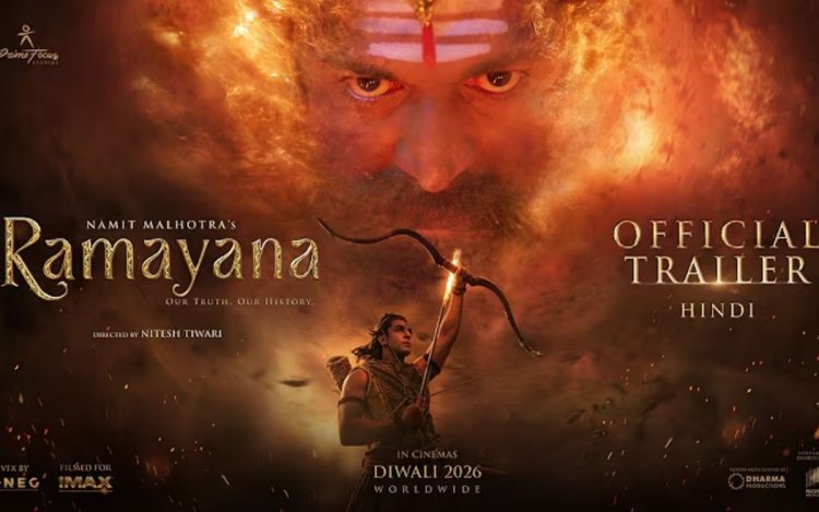 ब्रह्म मुहूर्त में रिलीज हुआ Nitesh Tiwari की फिल्म Ramayan का ट्रेलर, Yash के Ravan अवतार ने खींचा ध्यान