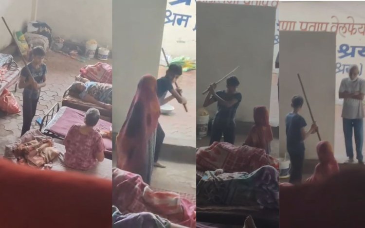 Indore के वृद्धाश्रम में बुजुर्ग से मारपीट का वीडियो वायरल, प्रशासन ने आश्रम सील कर FIR की शुरू की तैयारी