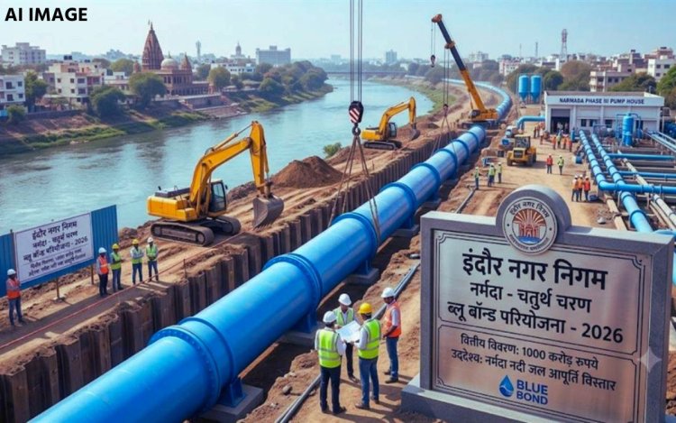 जल सुरक्षा की दिशा में Indore की बड़ी पहल, 1600 करोड़ की जल परियोजना के लिए ब्लू बॉन्ड जारी करने की तैयारी