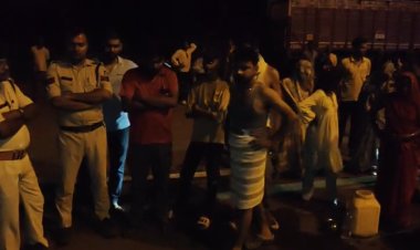 Mauganj NH-135 Protest: शव रखकर हाईवे जाम, 6 नामजद समेत 15 पर FIR