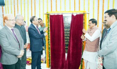 CJP और CM ने उज्जैन में न्यायाधीश अतिथि गृह का किया भूमिपूजन