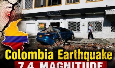 Colombia में 7.4 तीव्रता का भूकंप, कई इलाकों में नुकसान