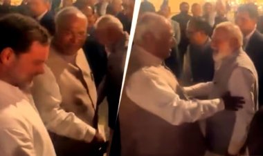 प्रियंका गांधी से बात कर रहे थे PM मोदी, खरगे ने कहा- ‘भाई साहब, आप थोड़ा बदल गए हैं’, वीडियो वायरल