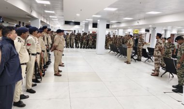 Indore एयरपोर्ट पर हाई-लेवल एंटी-टेरर मॉक ड्रिल, CISF-BSF और पुलिस ने परखी सुरक्षा तैयारियां