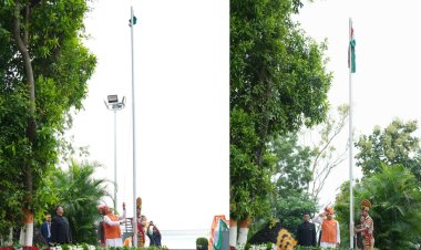 CM डॉ. मोहन यादव ने मुख्यमंत्री निवास में फहराया तिरंगा, स्वतंत्रता दिवस की शुभकामनाएं दी
