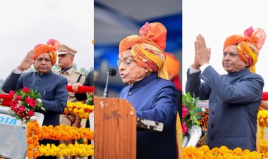 मंदसौर में डिप्टी सीएम जगदीश देवड़ा ने फहराया तिरंगा, वीर बलिदानियों को किया नमन