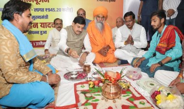 मुख्यमंत्री डॉ. मोहन यादव ने 945.20 करोड़ से बनने वाले 5.30 किमी लंबे एलिवेटेड कॉरिडोर का किया भूमि-पूजन