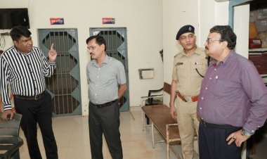 मऊगंज: मुख्यमंत्री जन विश्वास अभियान के तहत हनुमना में प्रशासनिक और पुलिस अधिकारियों का निरीक्षण