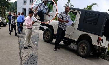 भोपाल नगर निगम में अधिकारियों के बीच विवाद, AHO ने HO को दी धमकी; जूता मारने की कोशिश का वीडियो वायरल