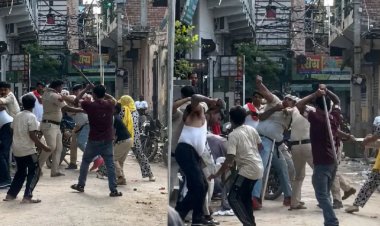 Delhi Police Attack : दिल्ली में पुलिस पर जानलेवा हमला, आंखों में मिर्च पाउडर डालकर लाठी-डंडों से पिटाई