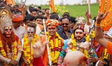 कांवड़ यात्रा में फिसली कार्तिकेय की जुबान, सियासी विरासत को लेकर भी उठे सवाल