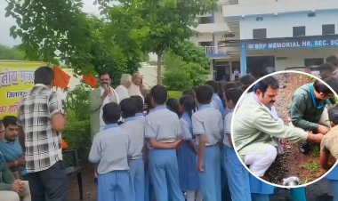 मऊगंज : भारतीय मजदूर संघ का पर्यावरण अभियान, वीरांगना अमृता देवी के बलिदान को याद कर किया वृक्षारोपण