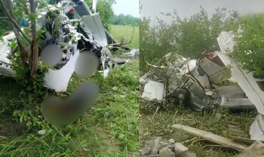 Training Aircraft Crash : कानपुर में ट्रेनिंग एयरक्राफ्ट क्रैश, ट्रेनी और इंस्पेक्टर की मौत