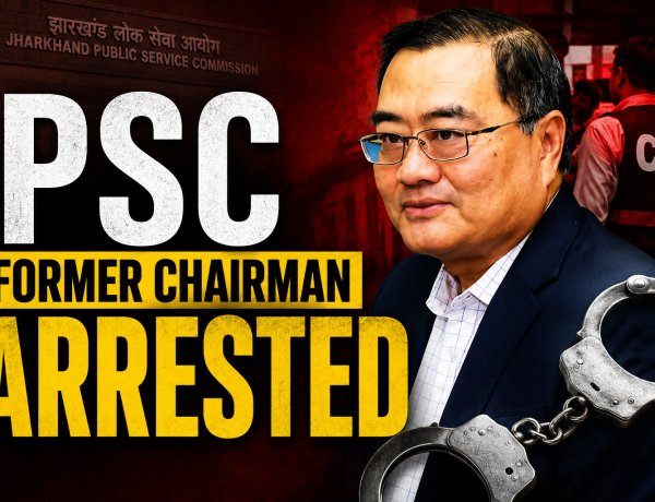 JPSC के पूर्व चेयरमैन एल खांग्याते गिरफ्तार, छात्र आंदोलन के बीच CID की कार्रवाई
