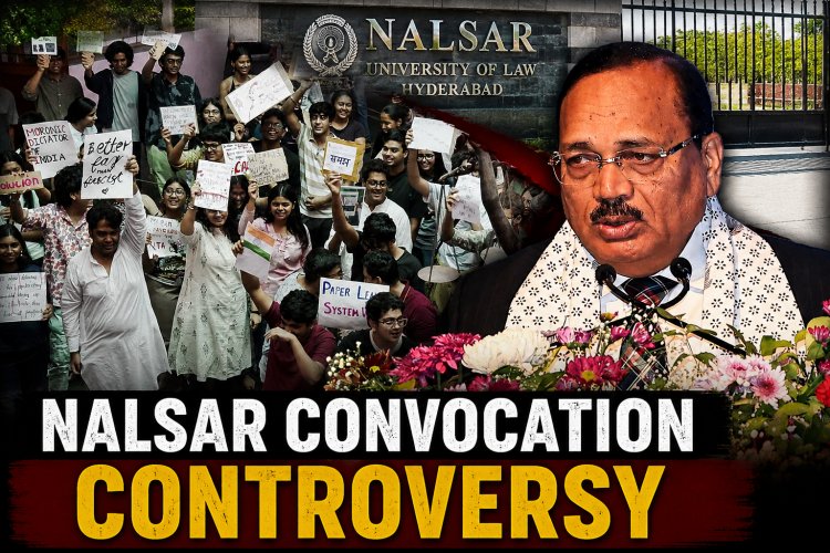 NALSAR Convocation Controversy: CJI सूर्यकांत के खिलाफ छात्रों का विरोध