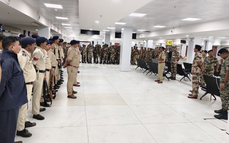 Indore एयरपोर्ट पर हाई-लेवल एंटी-टेरर मॉक ड्रिल, CISF-BSF और पुलिस ने परखी सुरक्षा तैयारियां