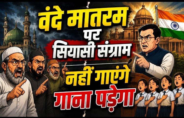 वंदे मातरम् पर सियासी संग्राम, छत्तीसगढ़ में मस्जिद-मदरसों तक पहुंचा आदेश, देश के कुछ नेताओं ने जताया विरोध