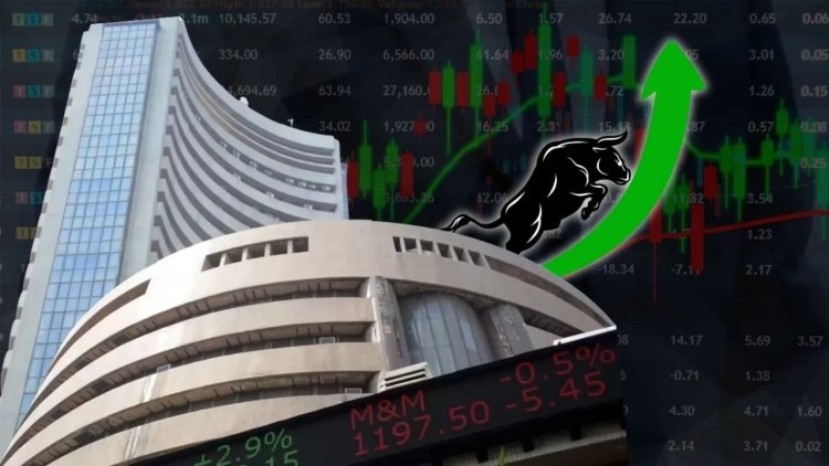 शेयर बाजार में तूफानी तेजी: Sensex 500 अंक चढ़ा, Nifty भी 100 अंक मजबूत