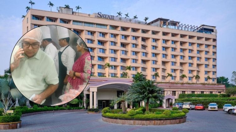 Sayaji Hotel के किचन में चूहे-कॉकरोच, सड़े आलू-टमाटर और मूंगफली में फंगस