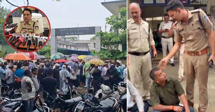 Rewa News : थाना प्रभारी ने भाजपा नेता से की अभद्रता, सैकड़ों व्यापारी IG कार्यालय पहुंचे; जांच के निर्देश