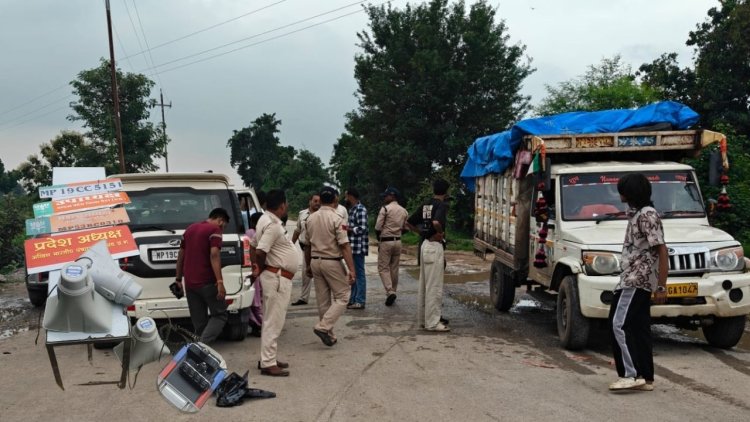 Maihar में पुलिस की सख्ती: वाहन चेकिंग में काटे 40 चालान, ₹32,600 जुर्माना वसूला