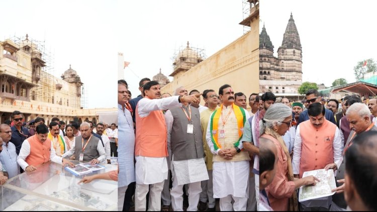श्री राम राजा लोक बनेगा देश-दुनिया के श्रद्धालुओं का प्रमुख केंद्र: CM डॉ. मोहन यादव ने निर्माण कार्यों का किया निरीक्षण