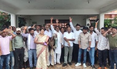 मऊगंज में अतिवृष्टि, खाद संकट और लापता मजदूर को लेकर कांग्रेस का हल्ला-बोल, कलेक्टर को सौंपा ज्ञापन