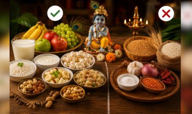 Janmashtami Vrat Diet : जन्माष्टमी 2026 व्रत में क्या खाएं? फल से मखाने तक ये चीजें रखें डाइट में