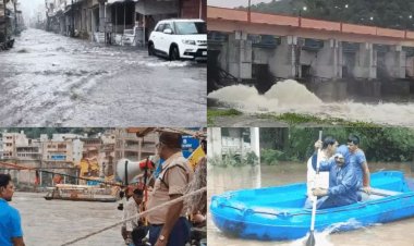 Flood Alert : राजस्थान, MP-UP में भारी बारिश का अलर्ट, स्कूल बंद; केदारनाथ में चारधाम यात्रा रुकी