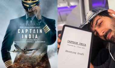 'कैप्टन इंडिया' बनेगे कार्तिक आर्यन, इंस्टाग्राम पर शेयर की फोटो, बोले- 'Maverick संग उड़ान भरने को तैयार'