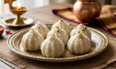 Modak Easy Recipe : गणेश चतुर्थी 2026 पर घर पर 30 मिनट में बनाएं सॉफ्ट मोदक,जानें आसान रेसिपी