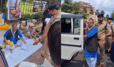 Abhay Mishra Allegations : पुलिस हिरासत में कांग्रेस विधायक अभय मिश्रा, कल्पना मिश्रा मौत मामले में दे रहे थे धरना