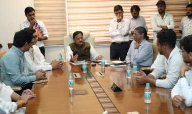 Stipend Hike : जूडा-MTA प्रतिनिधिमंडल से डिप्टी CM राजेंद्र शुक्ल की चर्चा, स्टाइपेंड बढ़ाने पर बनी सहमति