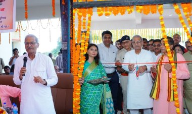 मऊगंज के हनुमना को मिली विकास की नई सौगात: 8 करोड़ की लागत से बने नवनिर्मित तहसील भवन का हुआ लोकार्पण