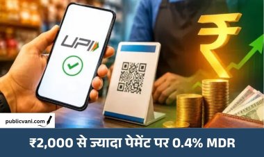 UPI Payment Rules 2026: ₹2000 से ज्यादा UPI पेमेंट पर 0.4% चार्ज, आम आदमी के लिए Free