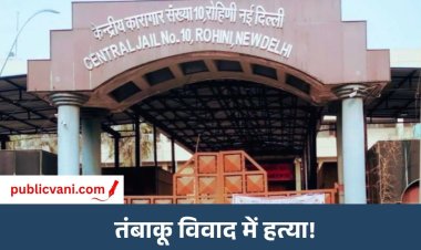 Delhi Rohini Jail Murder : रोहिणी जेल में मर्डर, धारदार हथियार से विचाराधीन कैदी पर हमला