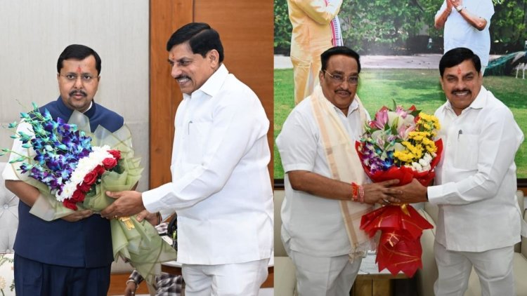 नई दिल्ली में CM डॉ. मोहन यादव: केंद्रीय जल शक्ति मंत्री से की मुलाकात, BJP अध्यक्ष नितिन नवीन से भी मिले 