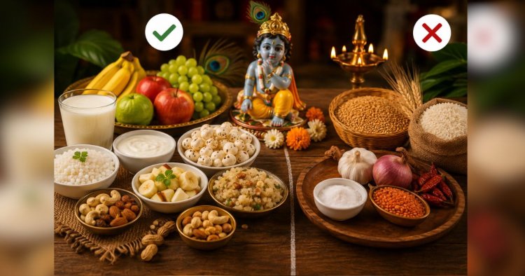 Janmashtami Vrat Diet : जन्माष्टमी व्रत 2026 में क्या खाएं कि कमजोरी न हो? ये हेल्थ टिप्स अपनाएं