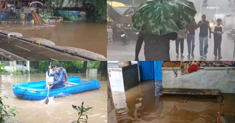 Flood Alert : यूपी में 23 गांवों में बाढ़, एमपी में नर्मदा- मंदाकिनी उफान पर; हिमाचल में 266 मौतें