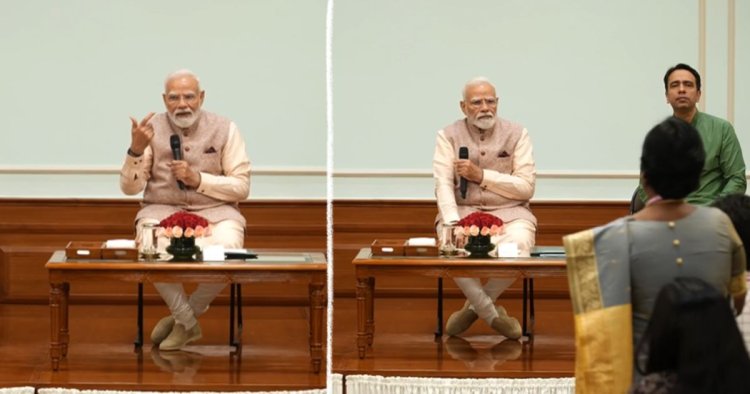 PM Meets Teachers 2026 : राष्ट्रीय पुरस्कार पाने वाले टीचर्स से PM की मुलाकात, पब्लिक स्पीकिंग के लिए मांगी Tips