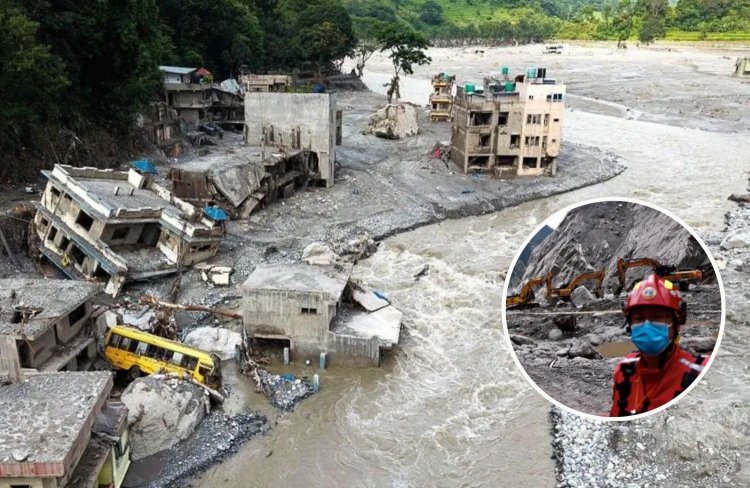 नेपाल बाढ़ में 5000 लोग लापता : तबाही के बाद पहली बार तिब्बत पहुंचा इंटरनेशनल मीडिया, चीन ने कराया दौरा