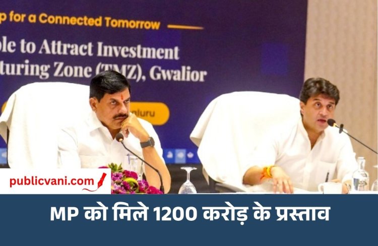 MP को मिले 1200 करोड़ के प्रस्ताव: 20 हजार लोगों को मिलेगा रोजगार, CM Dr. Mohan Yadav ने बताईं TMZ की विशेषताएं