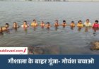 मऊगंज में गौभक्तों का जल सत्याग्रह : गौभक्त बोले- सड़कें नहीं गौशाला है गोवंश का ठिकाना