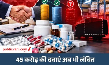 पब्लिक वाणी खास खबर : 105 करोड़ का क्रय आदेश, सिर्फ 60 करोड़ की आपूर्ति हुई