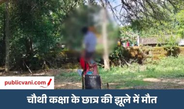 Mahasamund School Accident : स्कूल में झूले में गला फंसने से नाबालिग छात्र की मौत, दो शिक्षक निलंबित