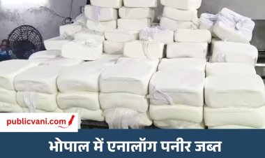 दीवाली से पहले खाद्य विभाग की बड़ी कार्रवाई : भोपाल में 700Kg एनालॉग पनीर जब्त, मुरैना से आ रहा था